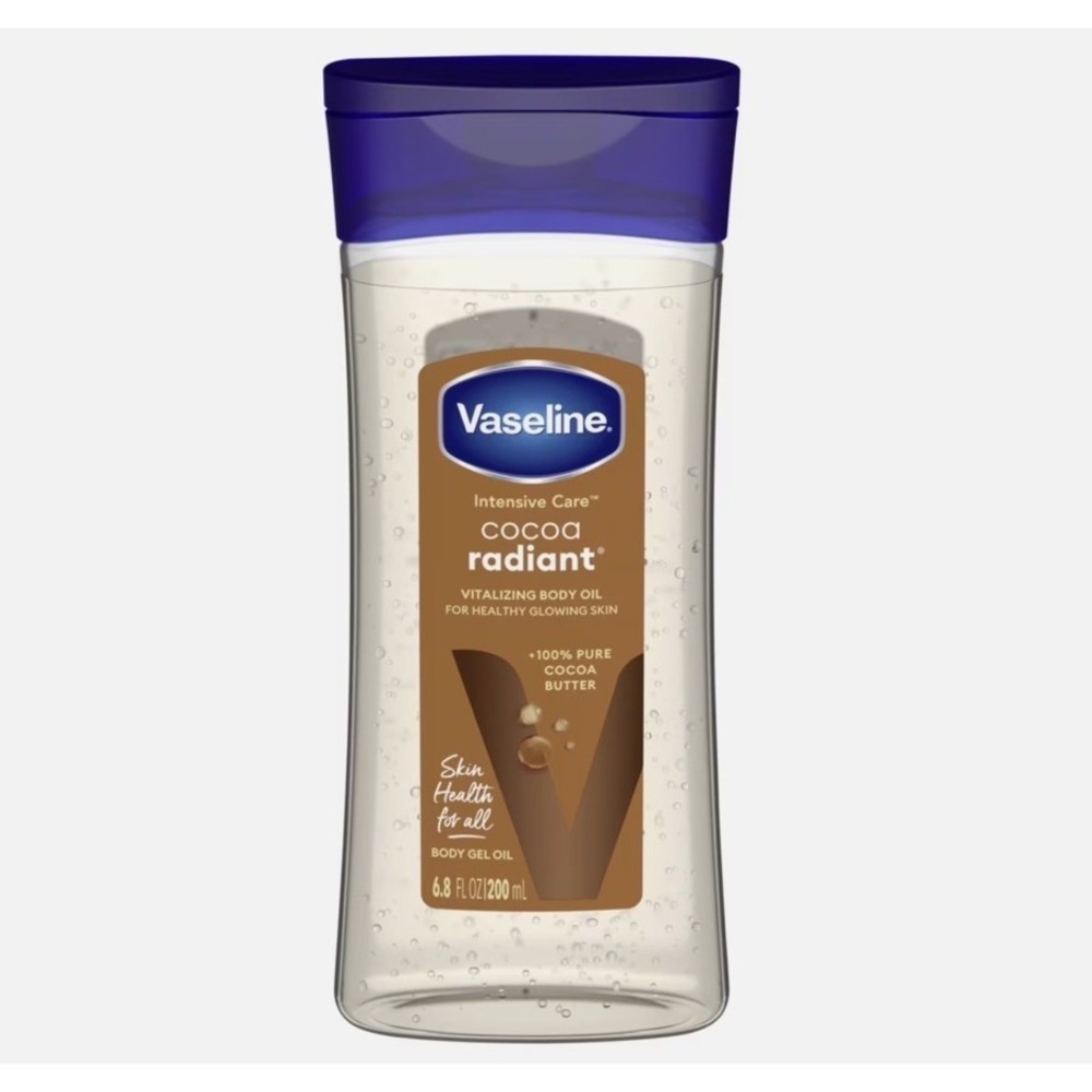 Vaseline Intensive Care Body Gel Oil, Cocoa Radiant, 6.8 oz New